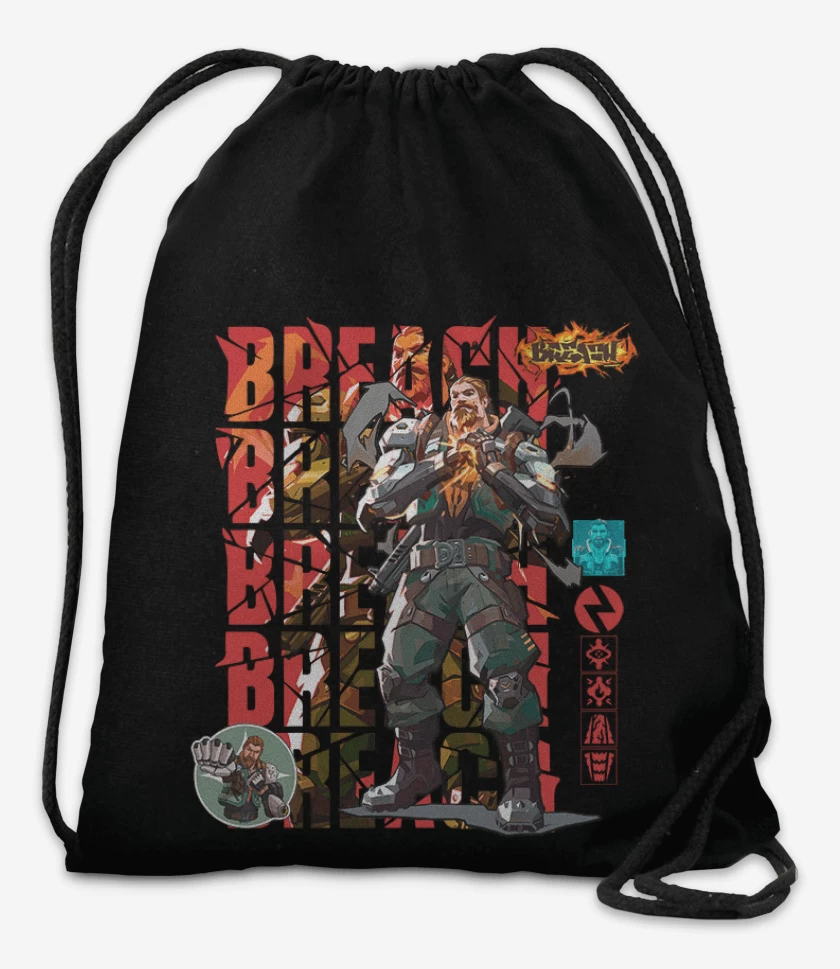 Mochila Negro de Breach 