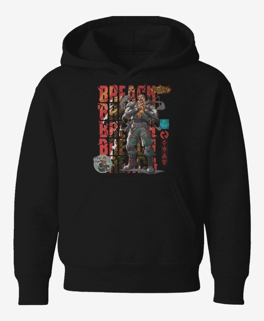 Poleron de niño Negro de Breach 