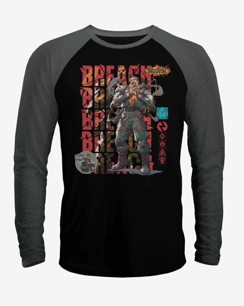 Polera Raglan Breach 