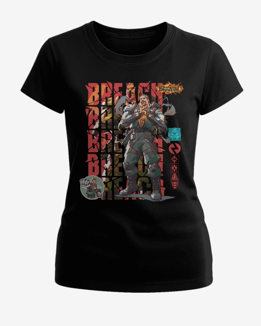 Polera de Mujer Negro de Breach 