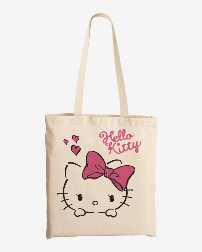 Totebag Hola kitty