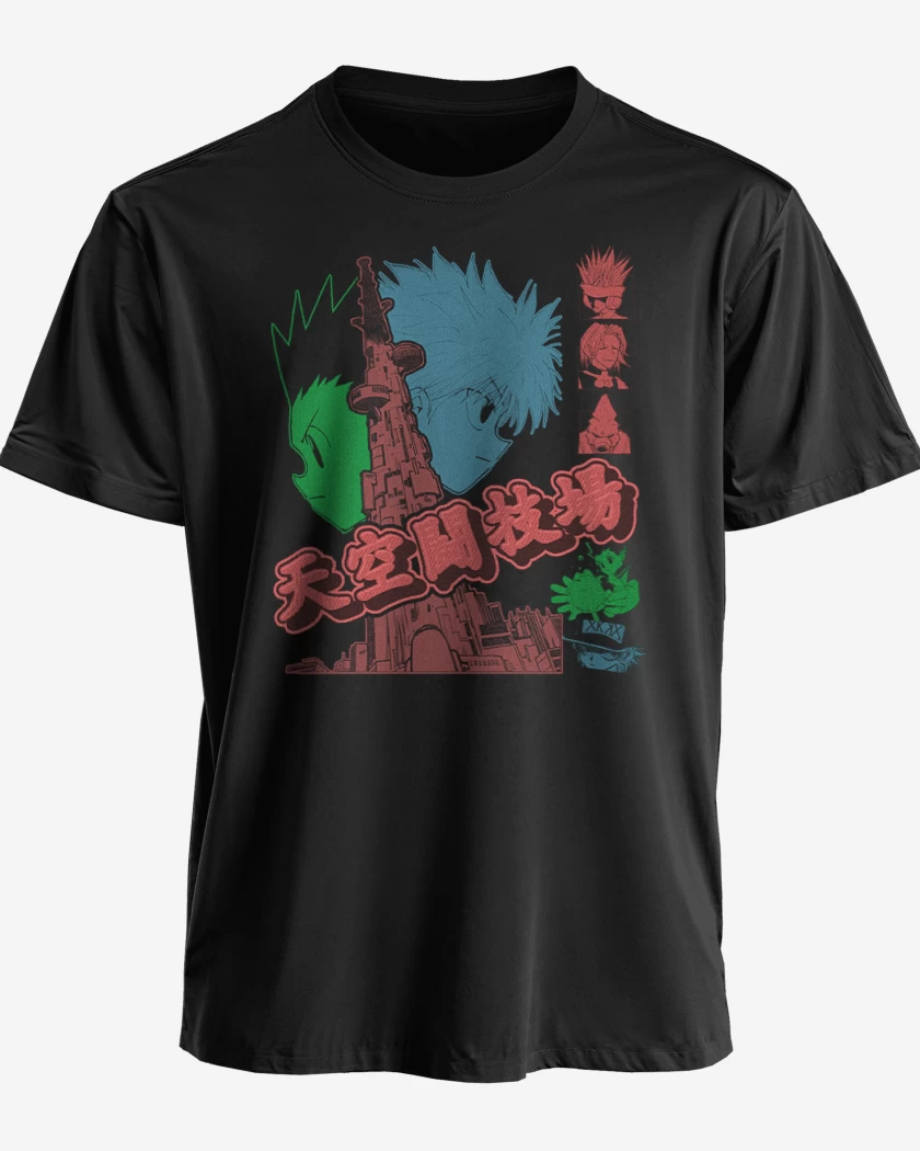 Polera premium Negro de Coliseo del cielo