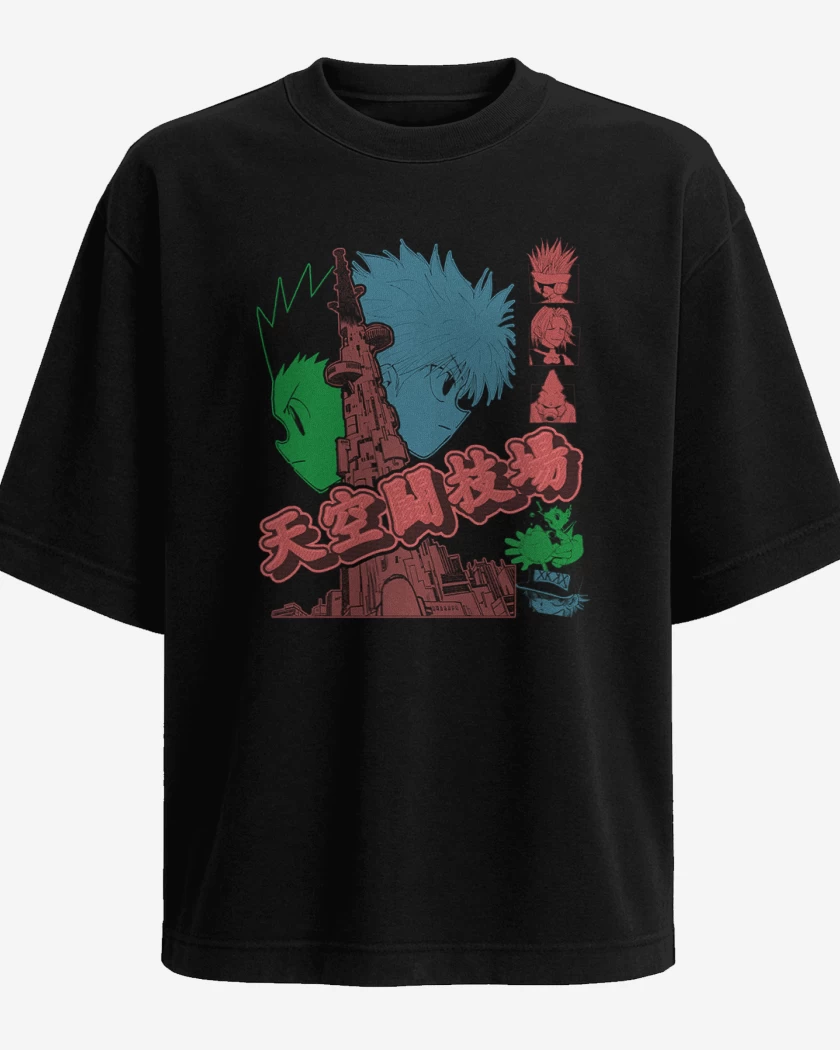 Polera Oversize Coliseo del cielo