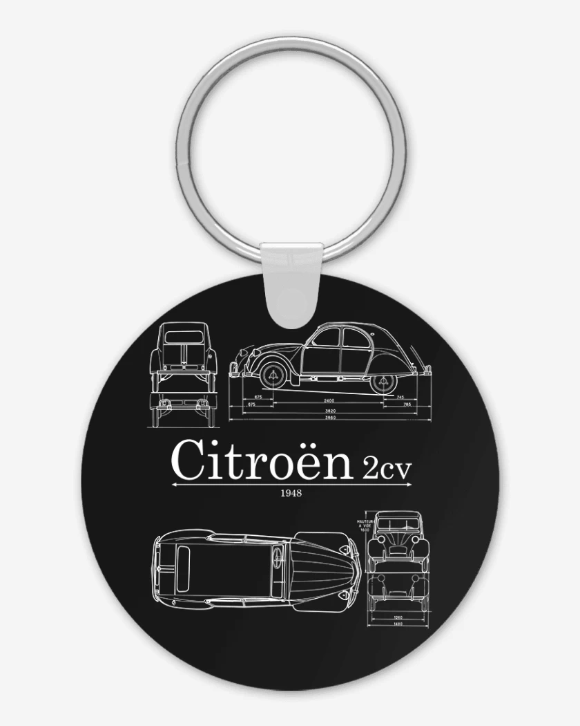 Llavero Citroen 2cv 
