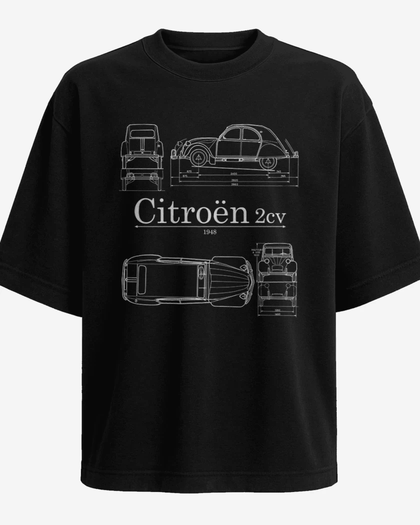 Polera Oversize Citroen 2cv 