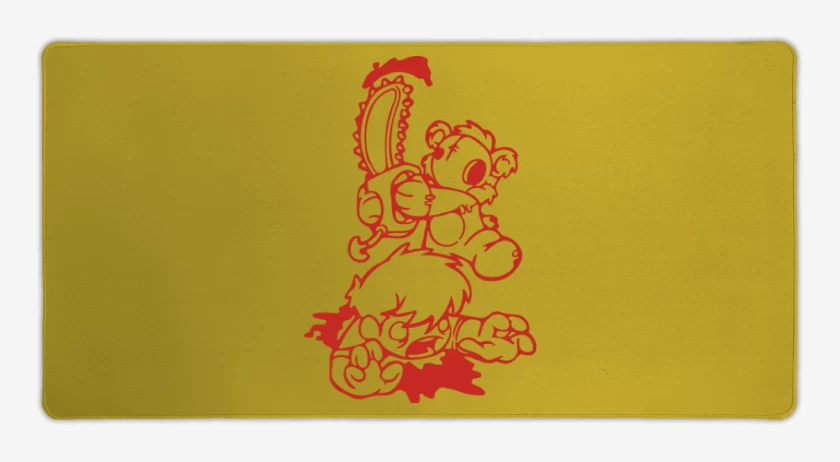 Mouse pad Gamer Amarillo de Revolt of plush