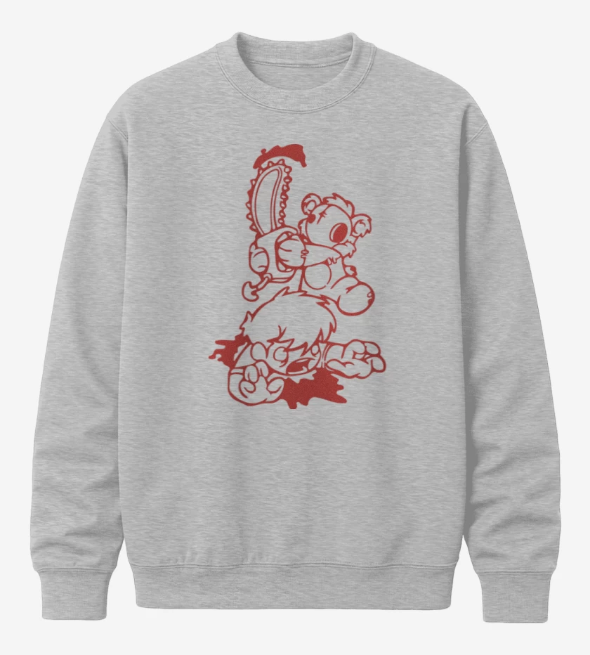 Poleron polo Gris Melange de Revolt of plush