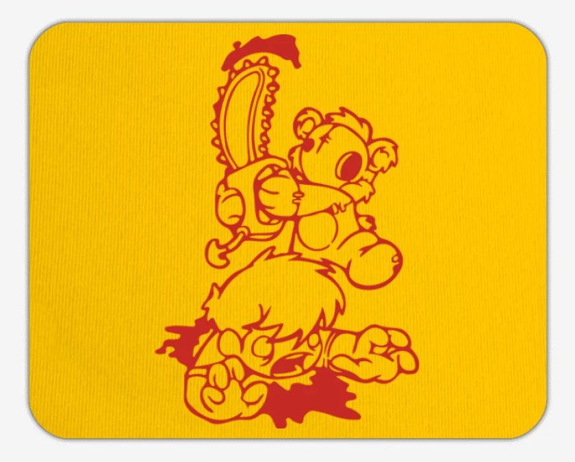 Mousepad Amarillo de Revolt of plush