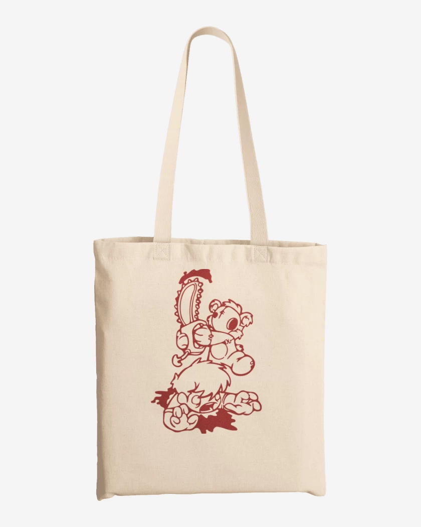 Totebag Blanco de Revolt of plush