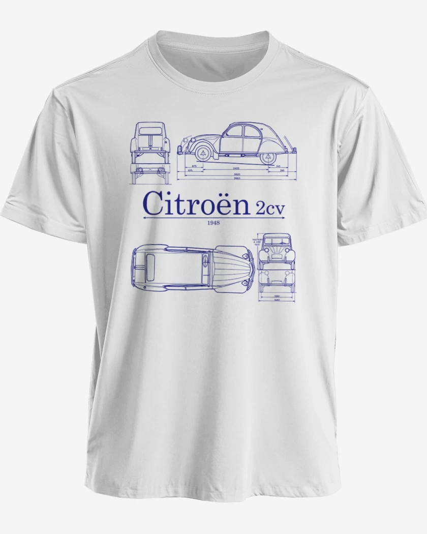 Polera Citroen 2cv v2