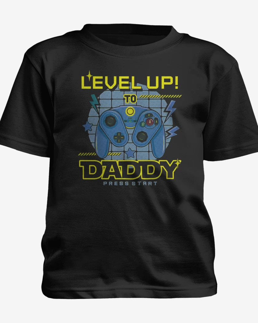 Polera de niño Negro de Level Up 