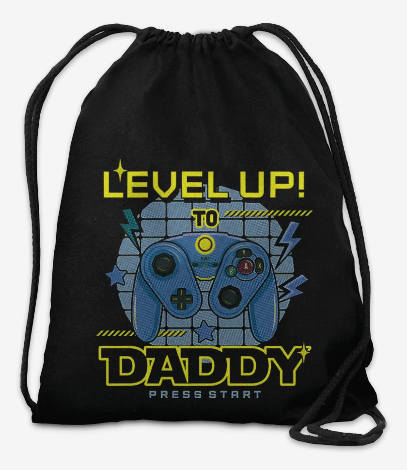 Mochila Negro de Level Up 