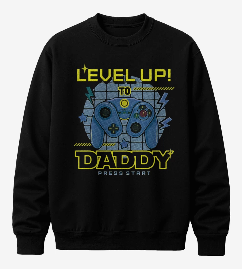 Poleron polo Negro de Level Up 
