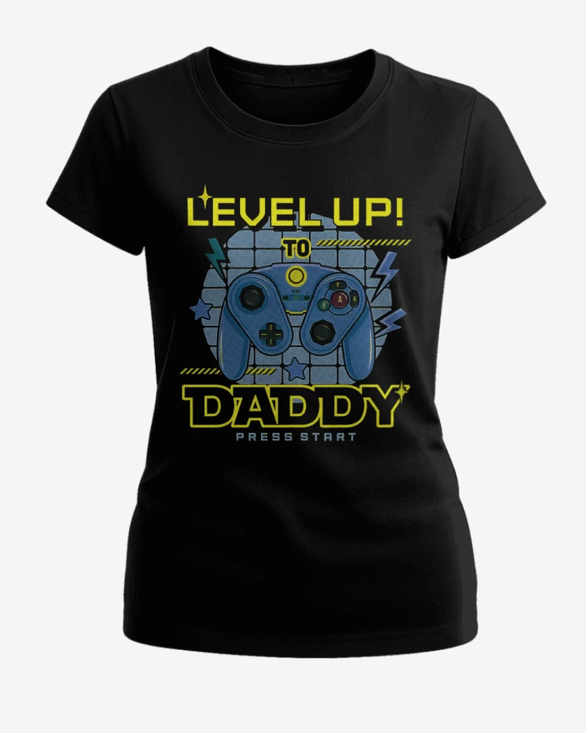 Polera de Mujer Negro de Level Up 