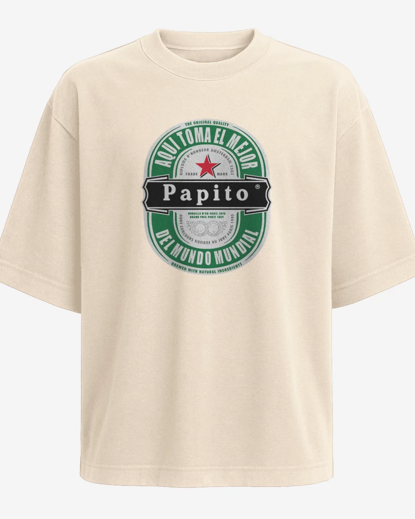 Polera Oversize Aqui toma el mejor