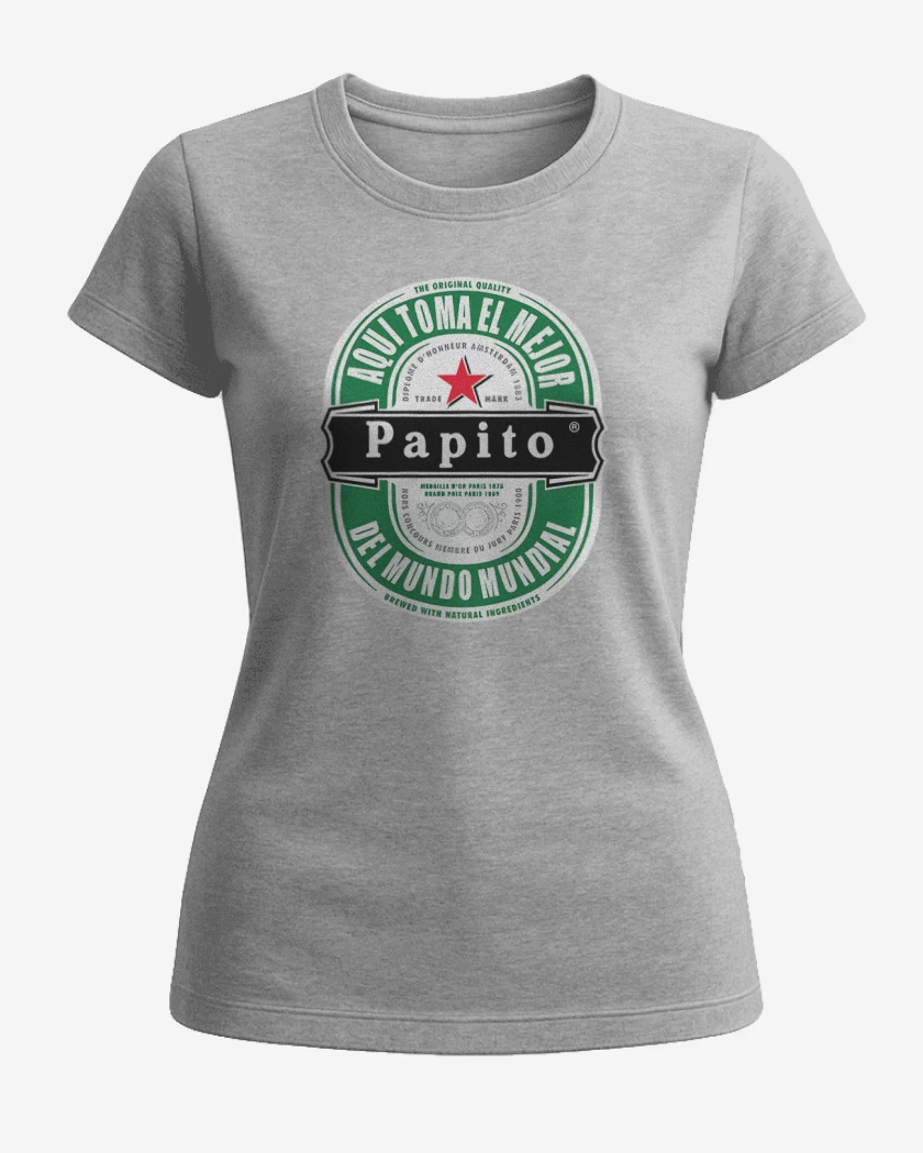 Polera de Mujer Gris Melange de Aqui toma el mejor