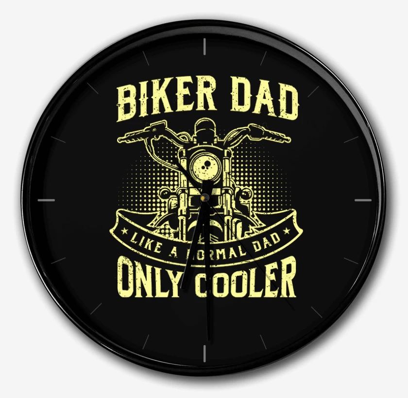 Reloj Negro de Biker dad