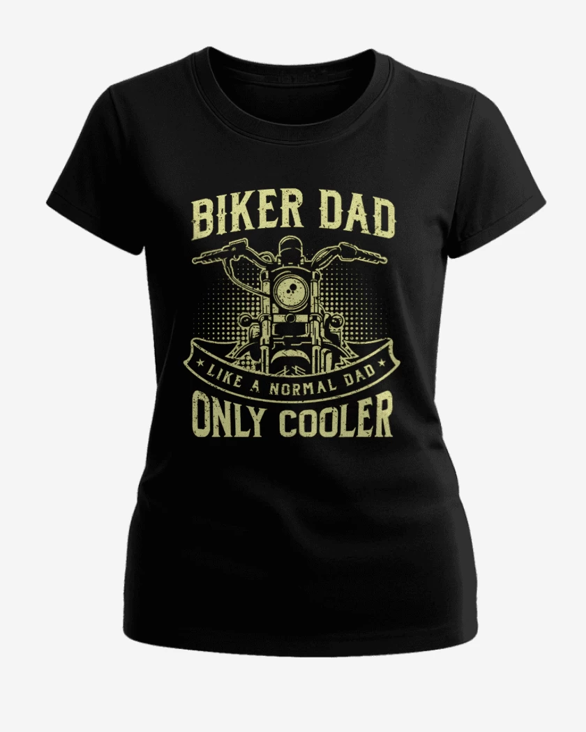 Polera de Mujer Negro de Biker dad