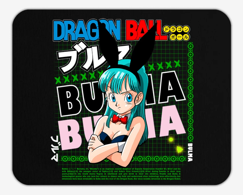Mousepad Bulma dragon ball