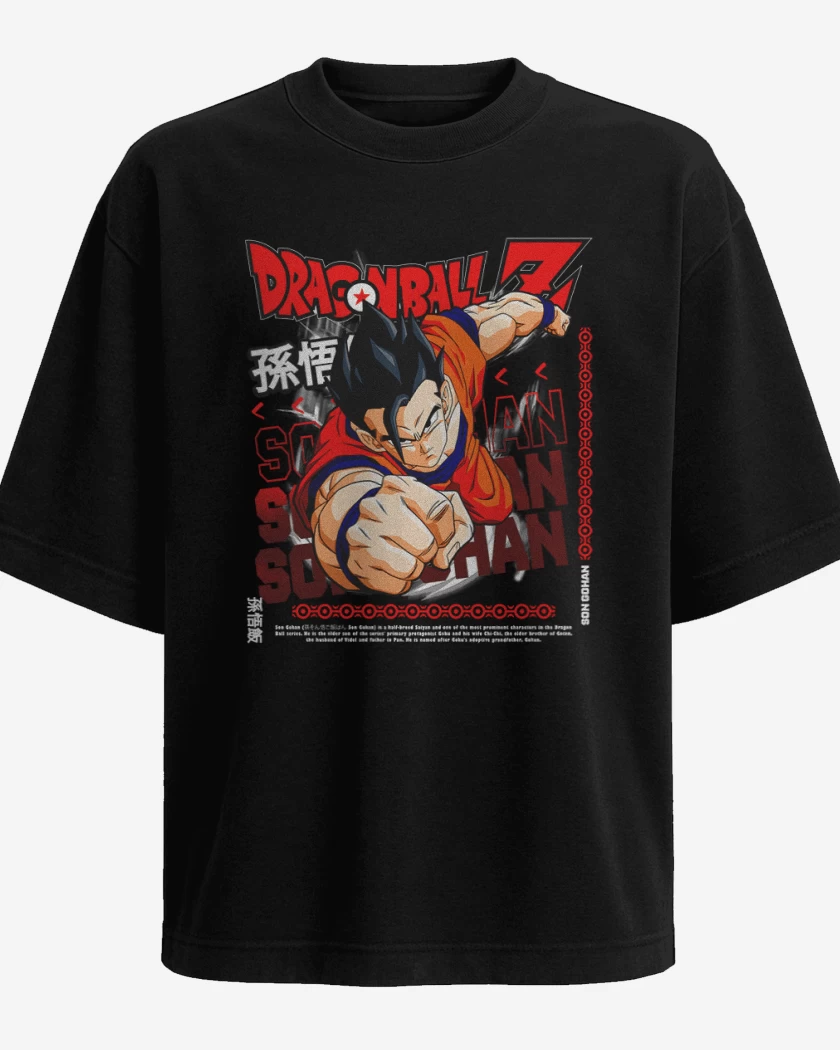 Polera Oversize Gohan Mistico