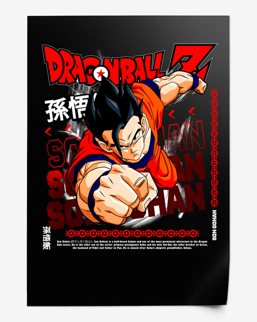 Print Gohan Mistico