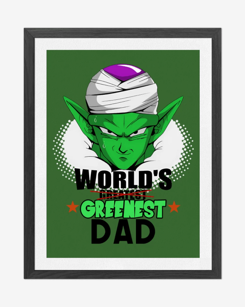 Cuadro decorativo Verde jade de Un Verdadero Papá