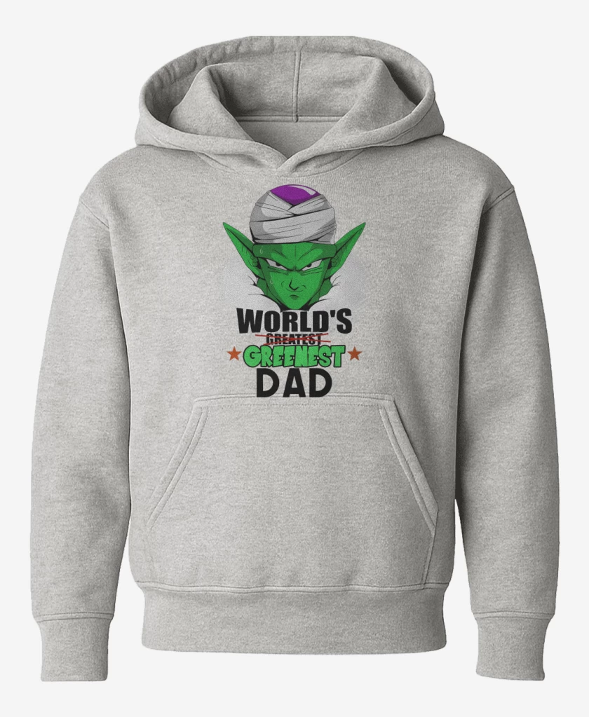 Poleron de niño Gris Melange de Un Verdadero Papá