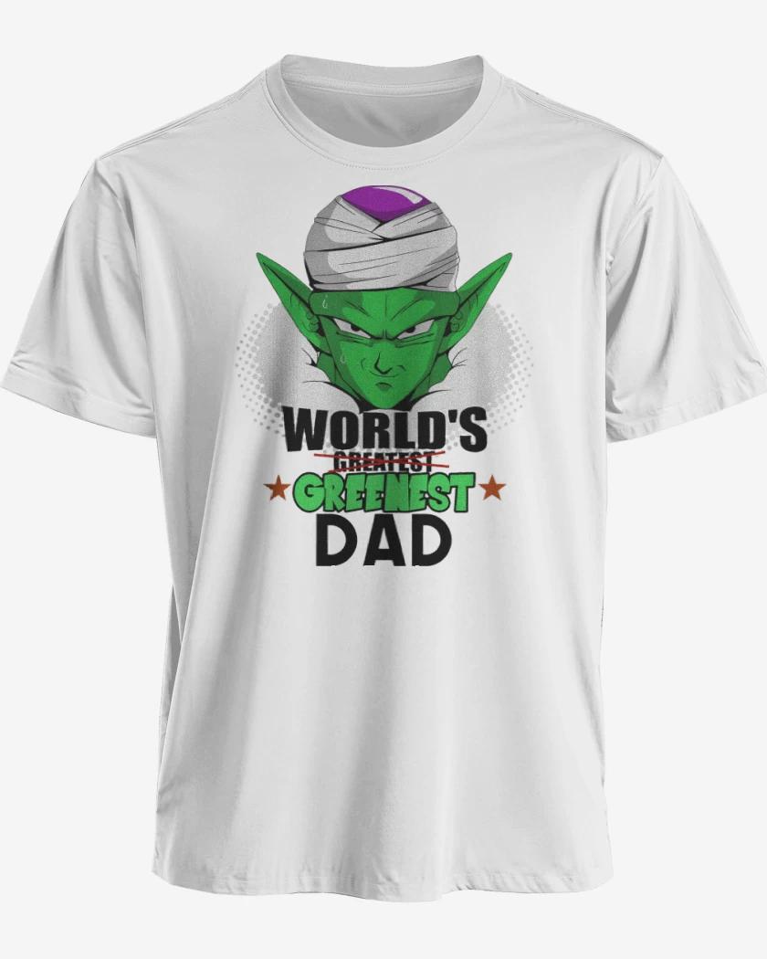 Polera premium Blanco de Un Verdadero Papá