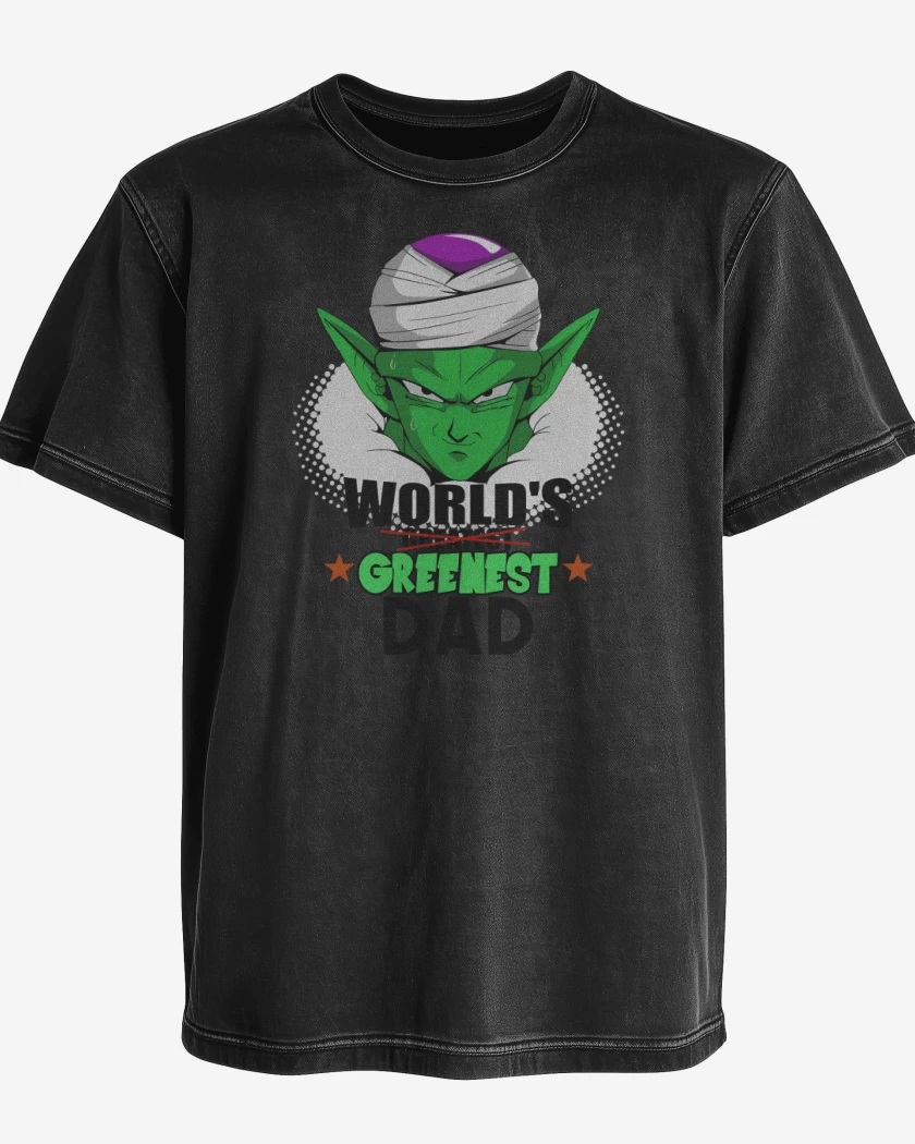 Polera desgastada Negro de Un Verdadero Papá