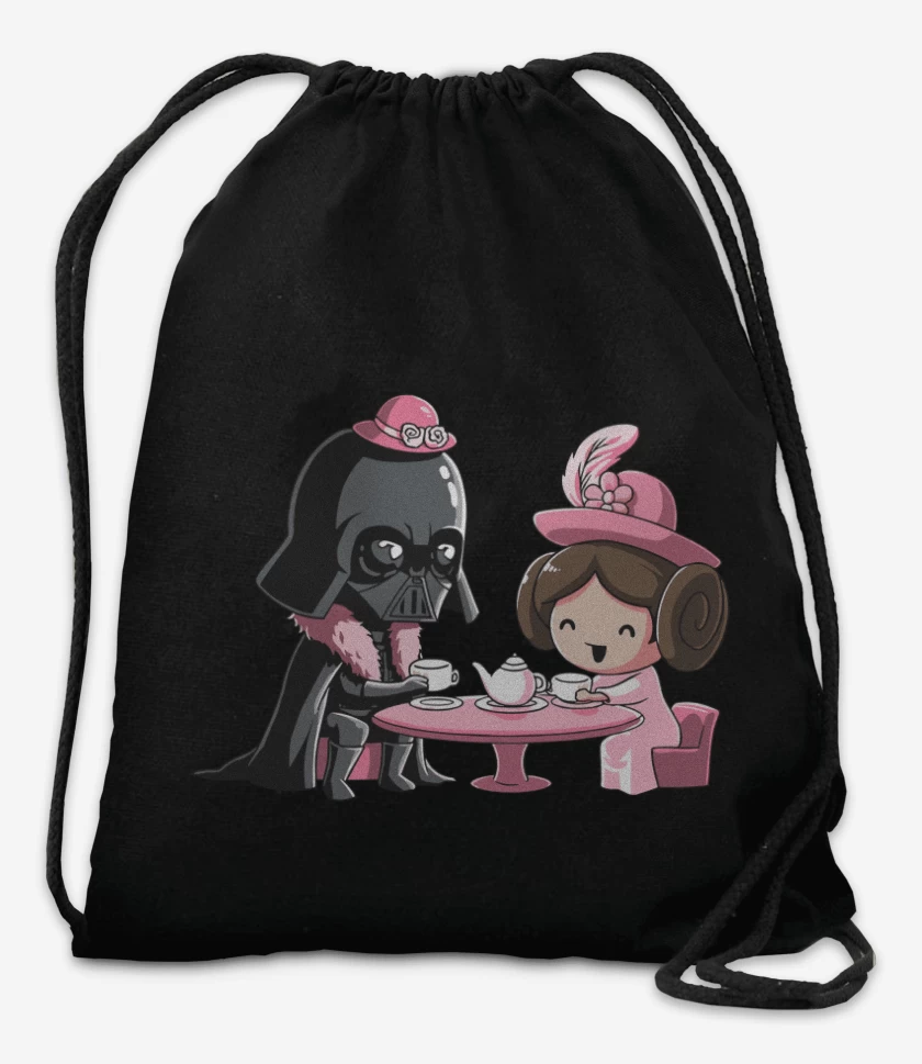 Mochila Negro de Padre e Hija