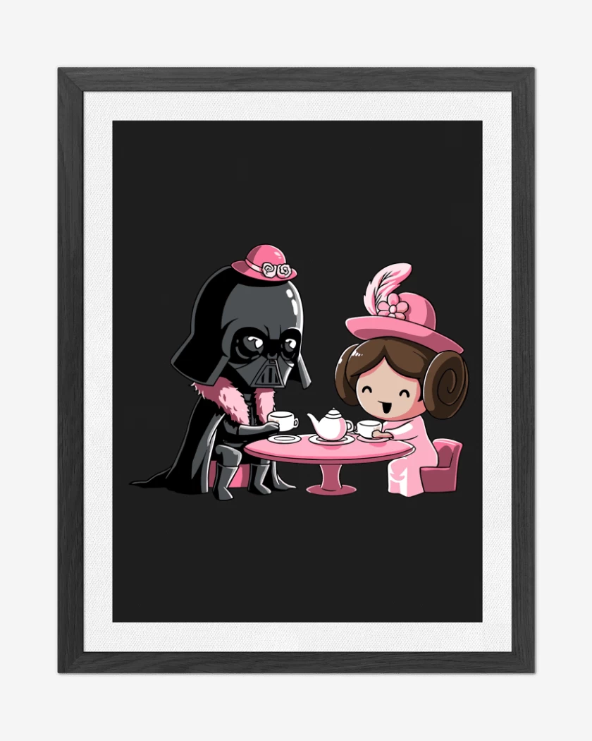 Cuadro decorativo Negro de Padre e Hija