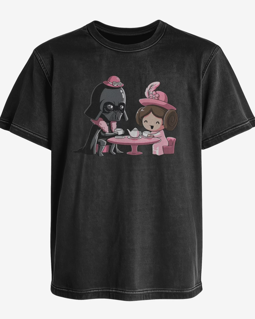 Polera desgastada Padre e Hija