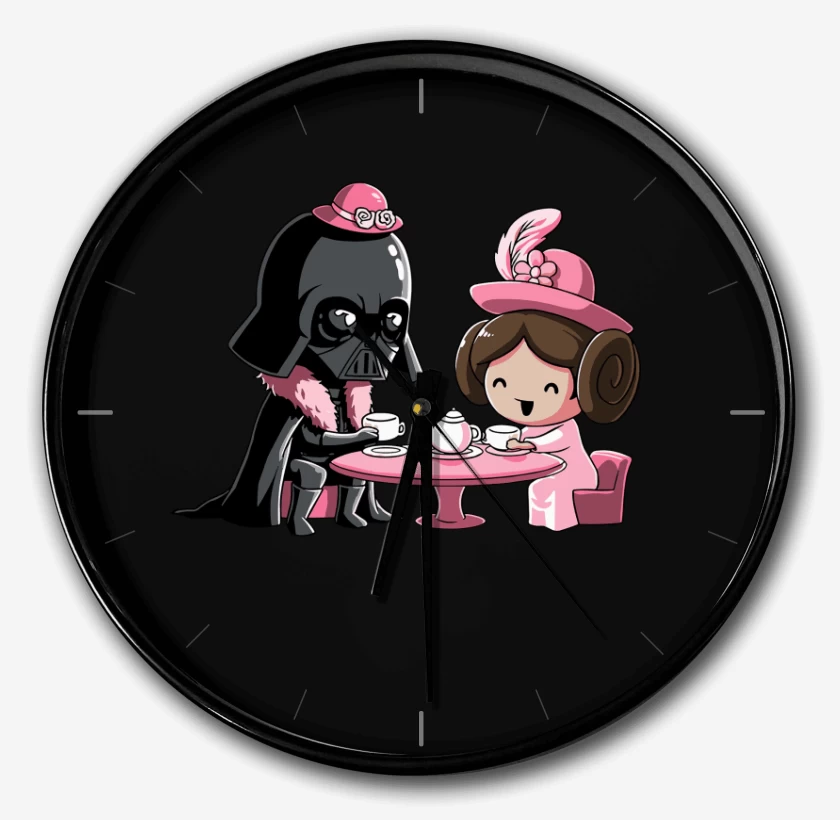 Reloj Negro de Padre e Hija