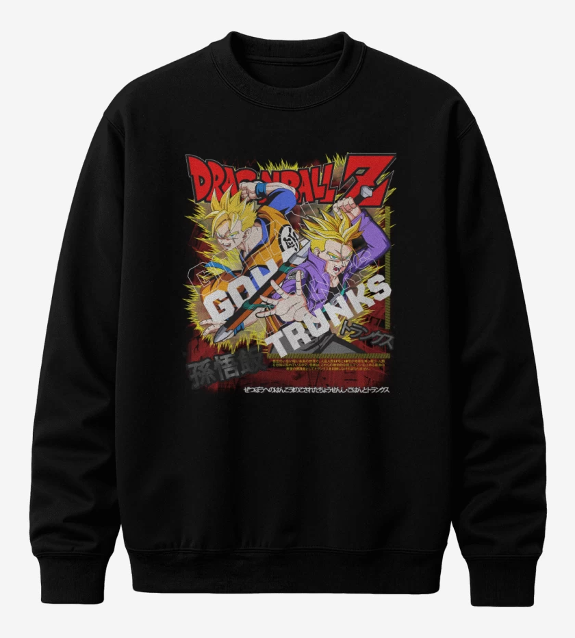 Poleron polo Futuro Gohan and Trunks