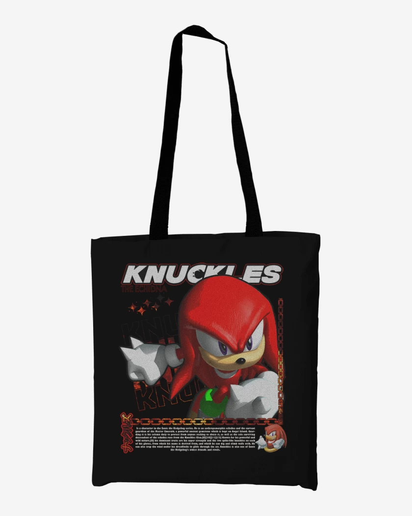 Totebag Knuckles the Echidna