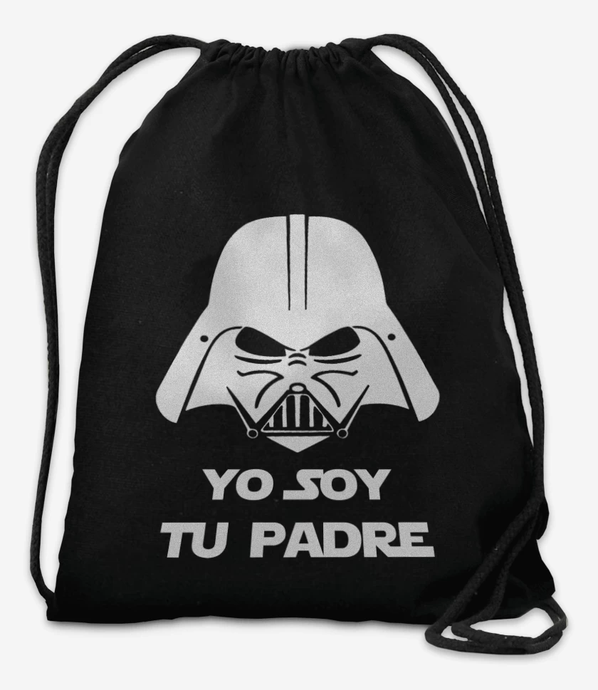 Mochila Negro de Yo soy tu padre 1