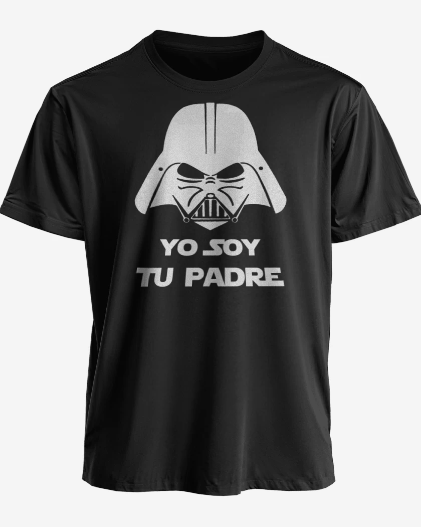 Polera premium Negro de Yo soy tu padre 1