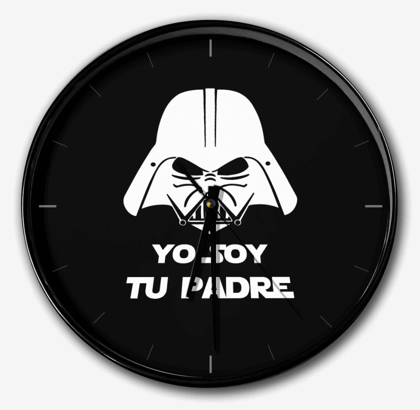 Reloj Negro de Yo soy tu padre 1