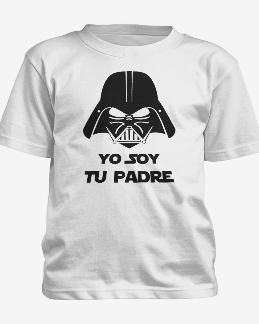 Polera de niño Blanco de Yo soy tu padre 2