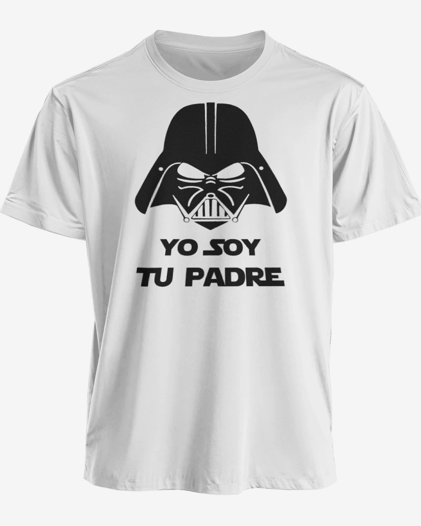 Polera premium Blanco de Yo soy tu padre 2