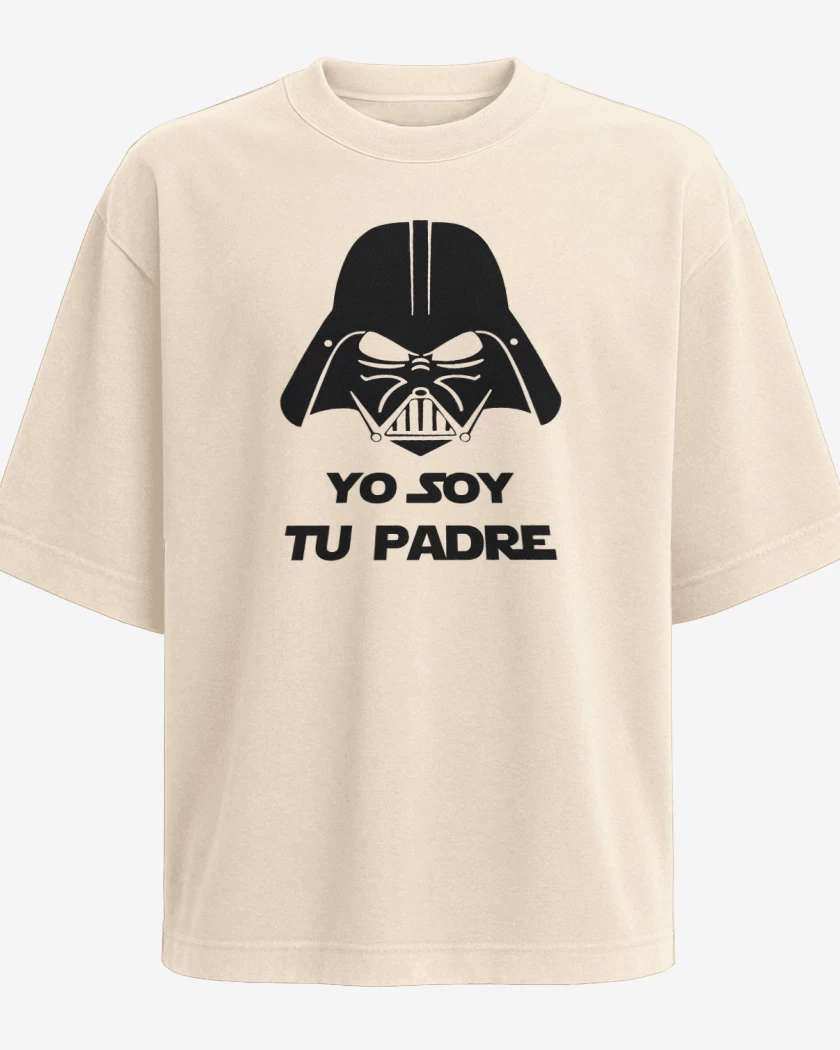 Polera Oversize Beige de Yo soy tu padre 2