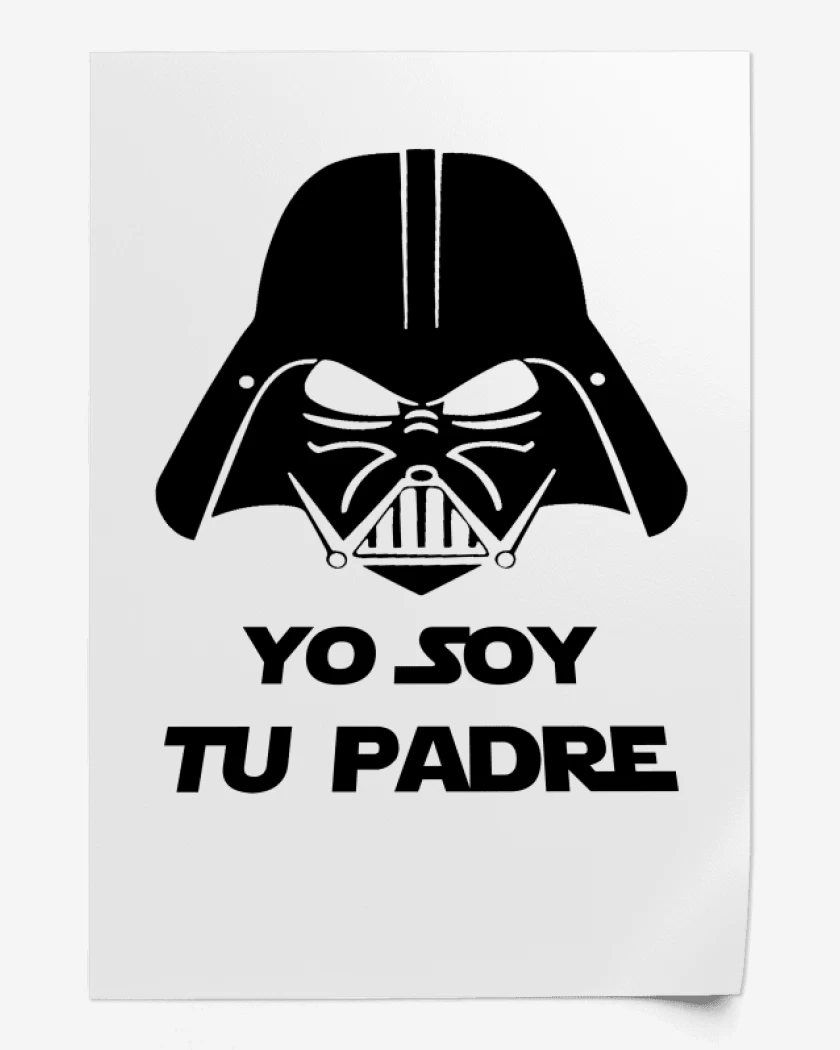 Print Yo soy tu padre 2