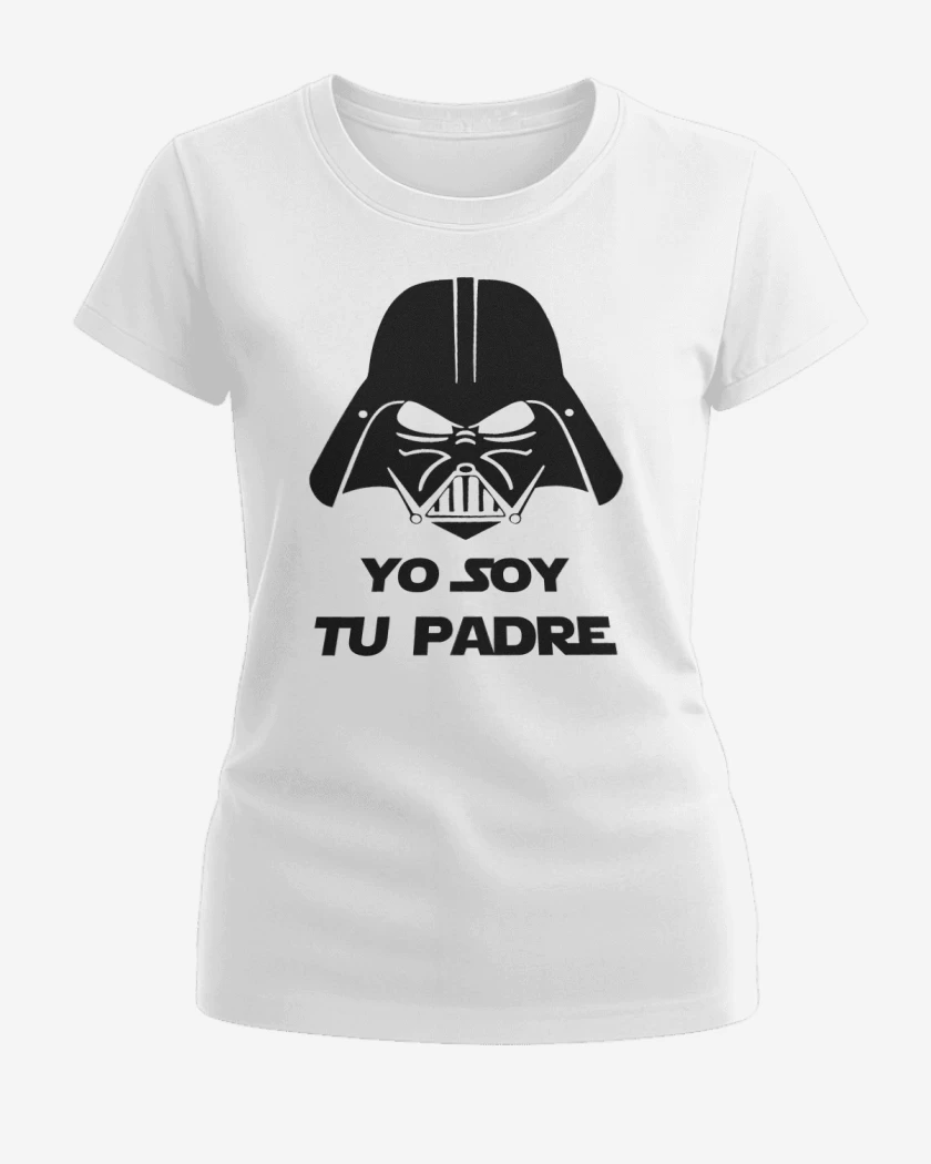 Polera de Mujer Blanco de Yo soy tu padre 2