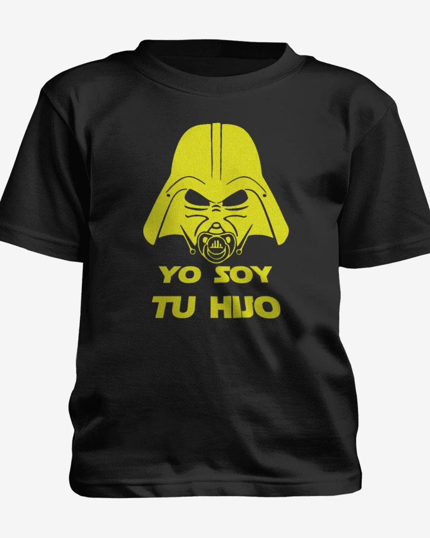 Polera de niño Negro de Yo soy tu hijo