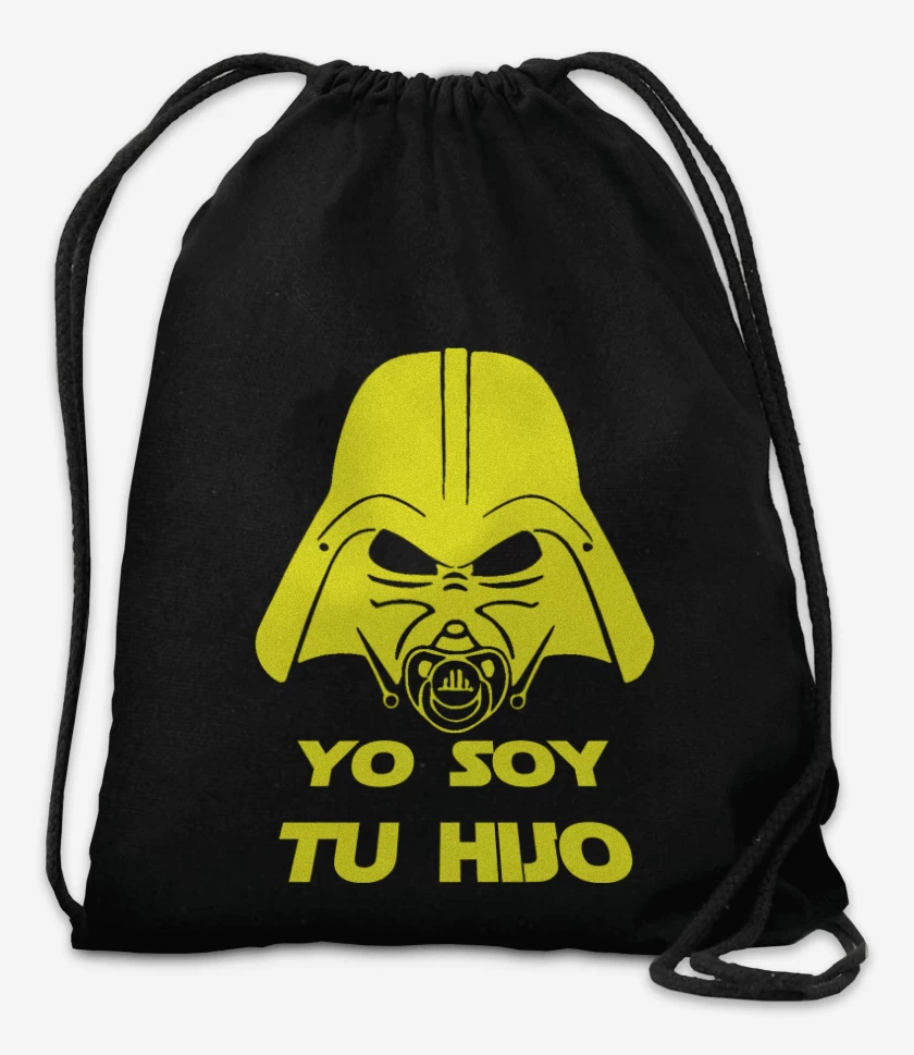 Mochila Negro de Yo soy tu hijo