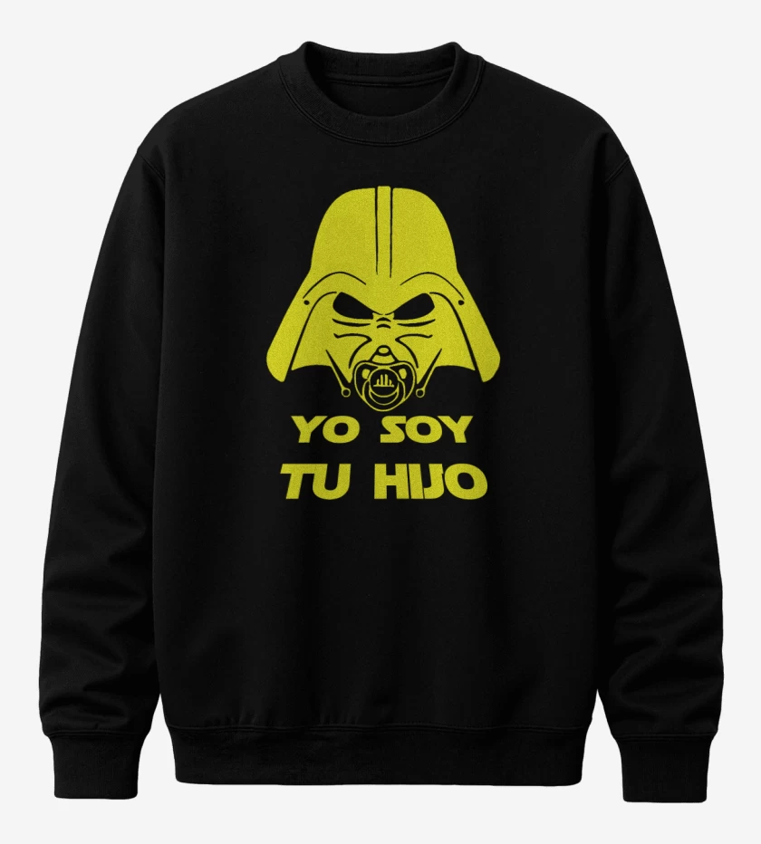 Poleron polo Negro de Yo soy tu hijo