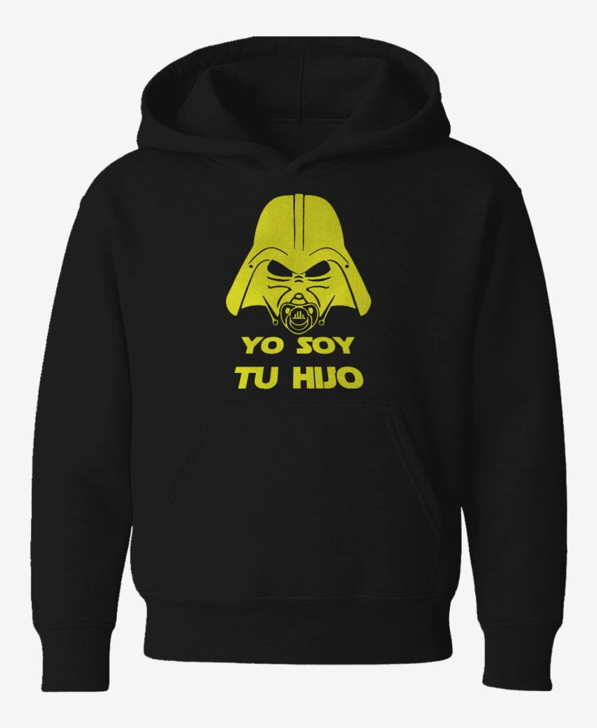 Poleron de niño Negro de Yo soy tu hijo