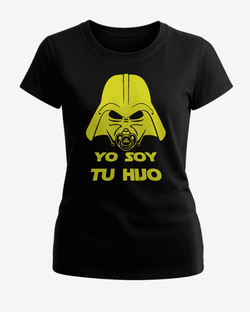 Polera de Mujer Negro de Yo soy tu hijo