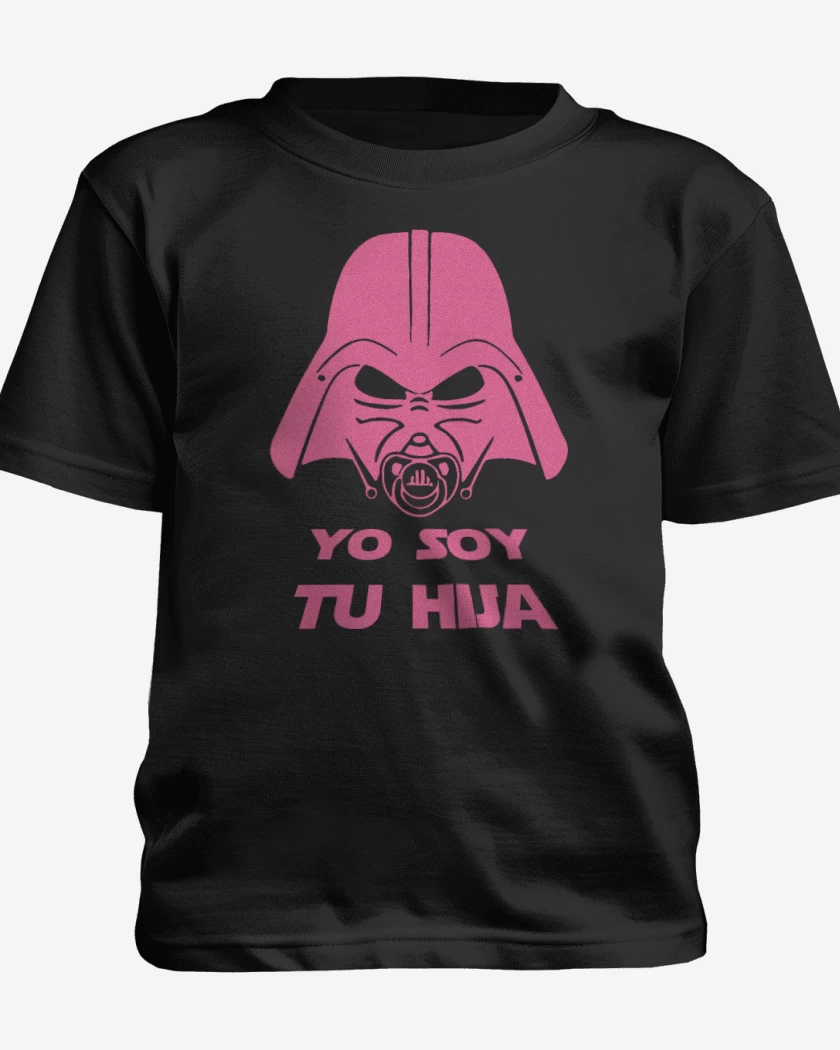 Polera de niño Negro de Yo soy tu hija