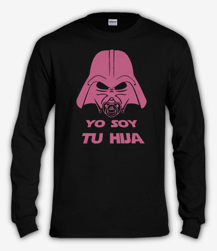 Polera manga larga Negro de Yo soy tu hija